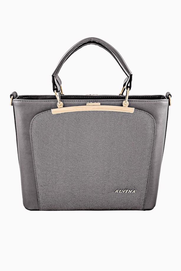 Tesettür giyim BEJ T 1225 ALVİNA ÇANTA - TRENDTESETTÜR