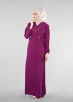 Tesettür giyim MOR T 4200 Criss Tesettür Elbise-Alv Fashion