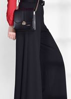 Hijab clothing BLACK BELTED BOOTH PANTS 068-1 
