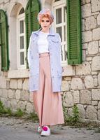 Vêtements hijab ROSE PANTALON DE BOOTH AVEC CEINTURE 068-1