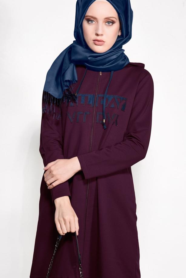Hijab clothing  HOODED TRACKSUIT SET 10104 - TRENDTESETTÜR