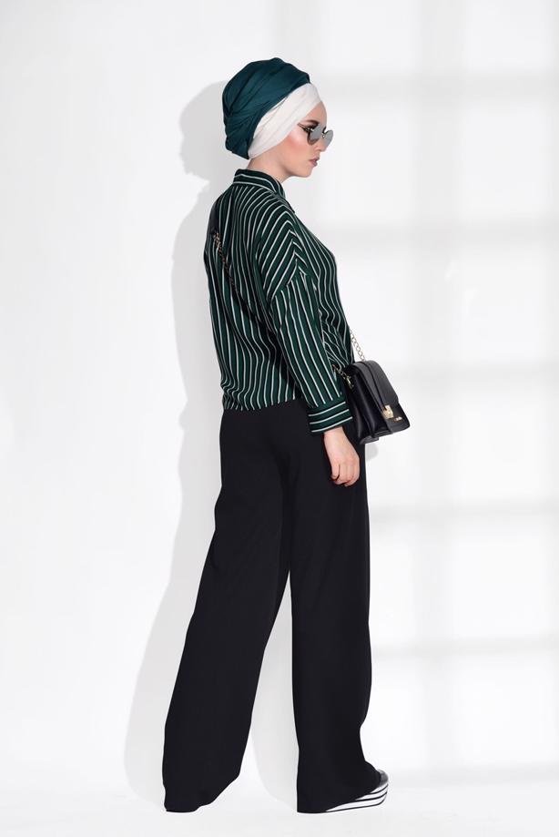 Vêtements hijab  T 514 Bsm-Cep Detaylı Pantolon - TRENDTESETTÜR