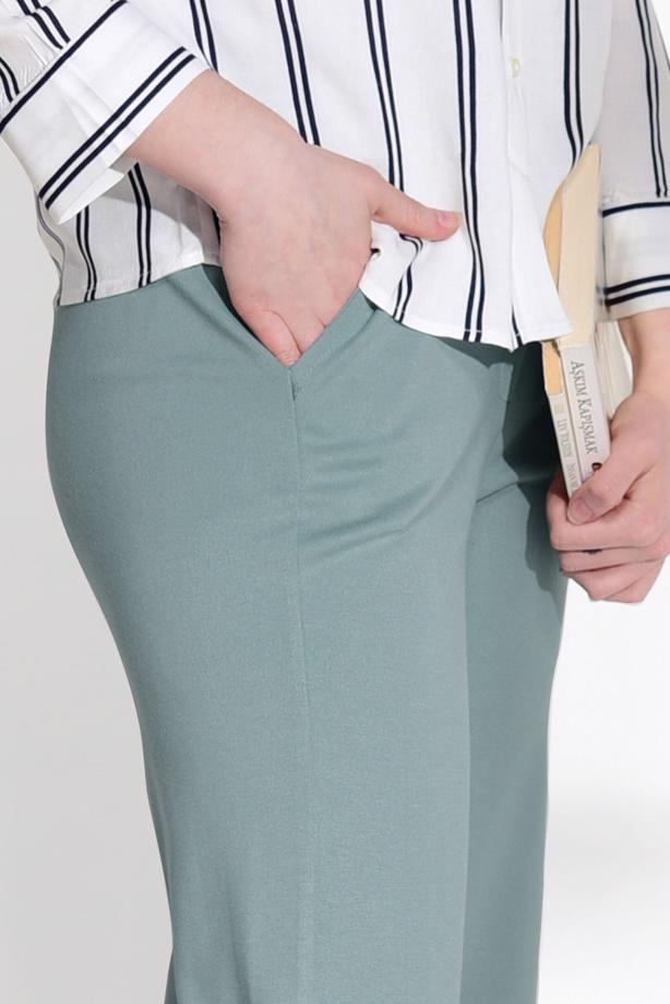 Vêtements hijab  T 514 Bsm-Cep Detaylı Pantolon - TRENDTESETTÜR