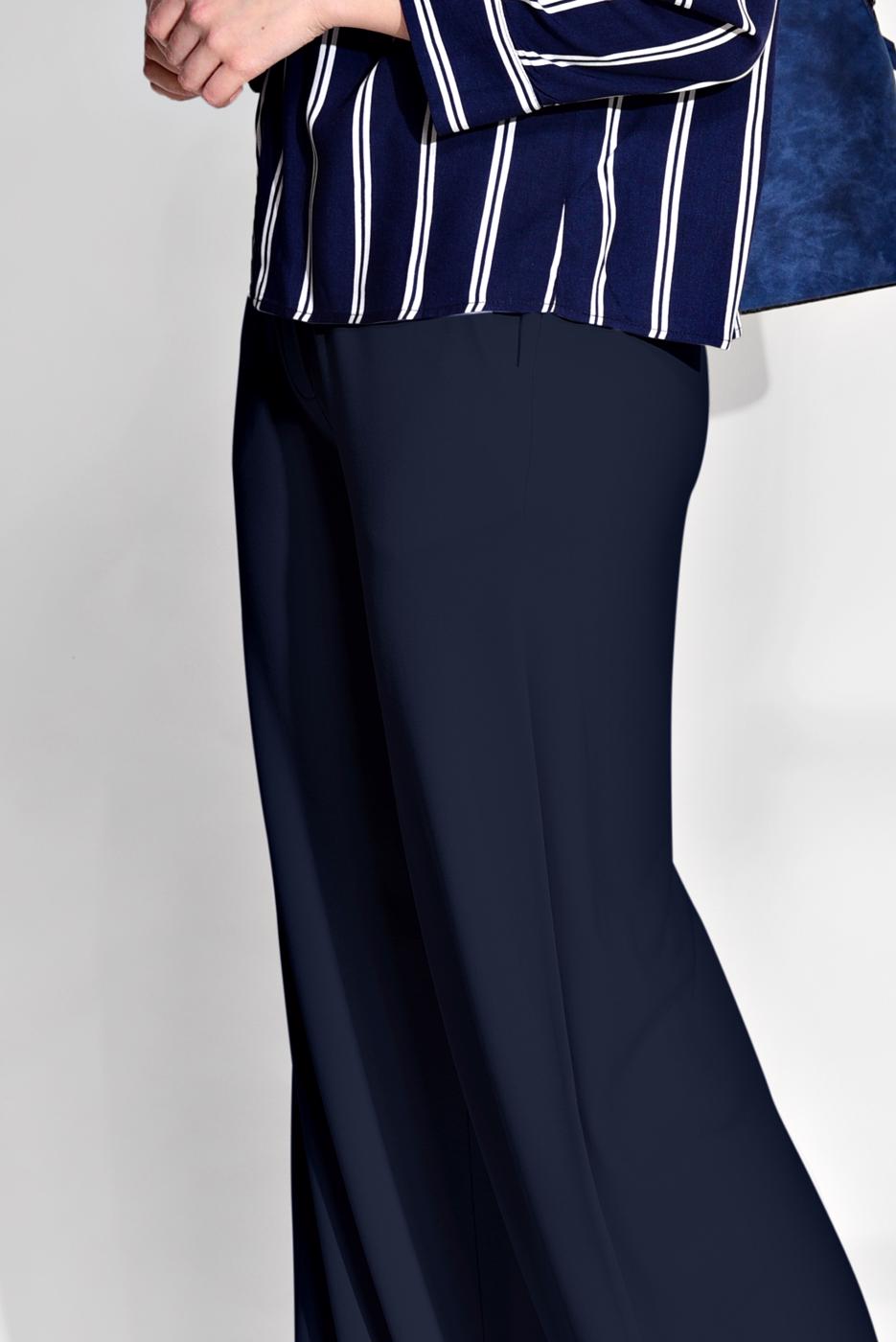 Hijab clothing NAVY BLUE T 514 Bsm-Cep Detaylı Pantolon