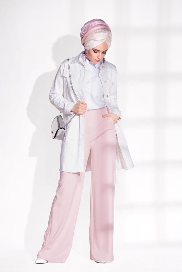 Vêtements hijab  T 514 Bsm-Cep Detaylı Pantolon - TRENDTESETTÜR