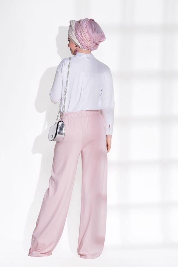 Vêtements hijab  T 514 Bsm-Cep Detaylı Pantolon - TRENDTESETTÜR