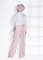 Hijab clothing POWDER T 514 Bsm-Cep Detaylı Pantolon