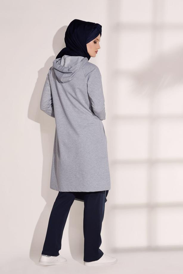 Vêtements hijab  POCKET DETAILED TRACKSUIT SET T 0708  - TRENDTESETTÜR