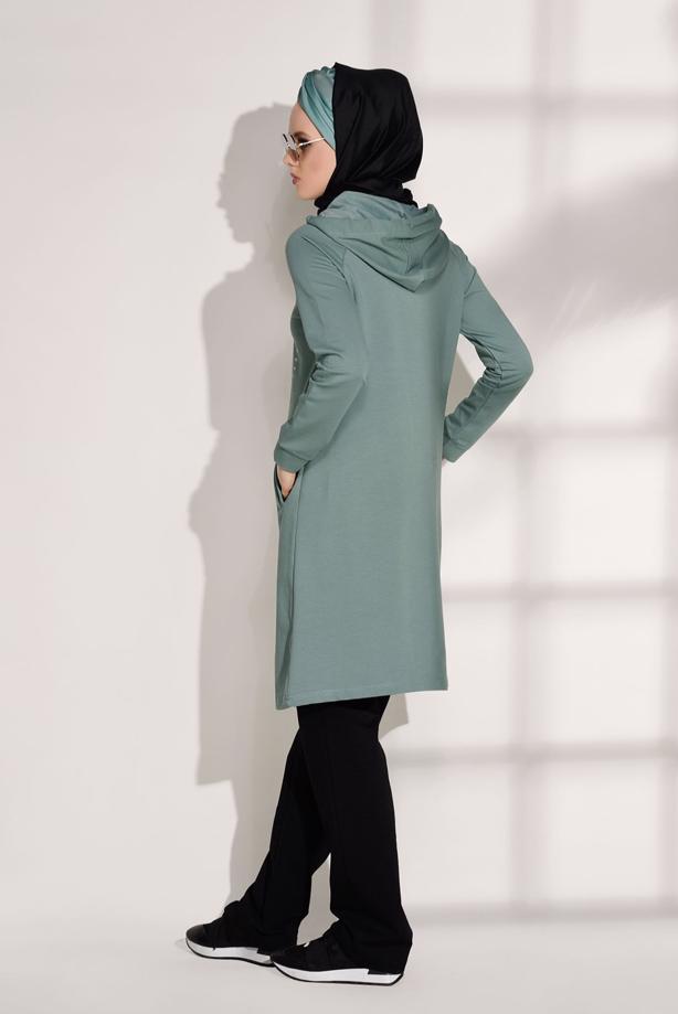 Vêtements hijab  POCKET DETAILED TRACKSUIT SET T 0708  - TRENDTESETTÜR