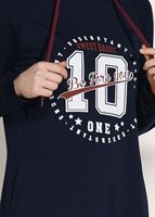 Tesettür giyim LACİVERT BASKILI CEP DETAYLI EŞOFMAN TAKIMI 0708 