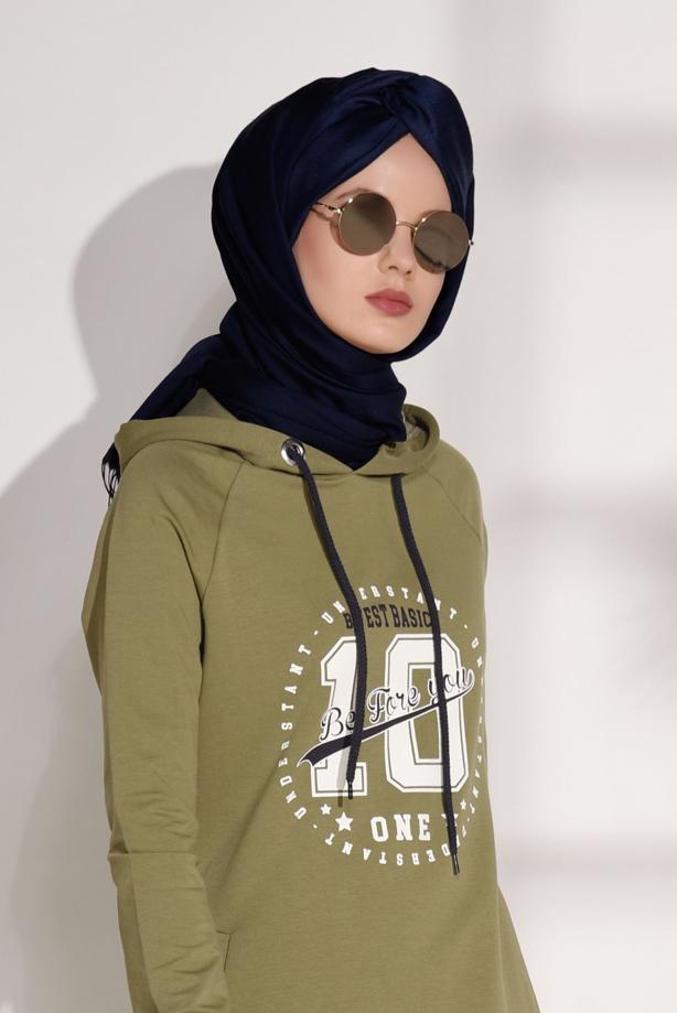 Vêtements hijab  POCKET DETAILED TRACKSUIT SET T 0708  - TRENDTESETTÜR