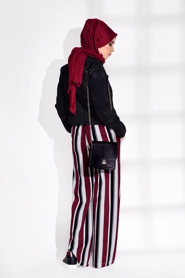 Vêtements hijab  STRIPED PANTS T 962  - TRENDTESETTÜR