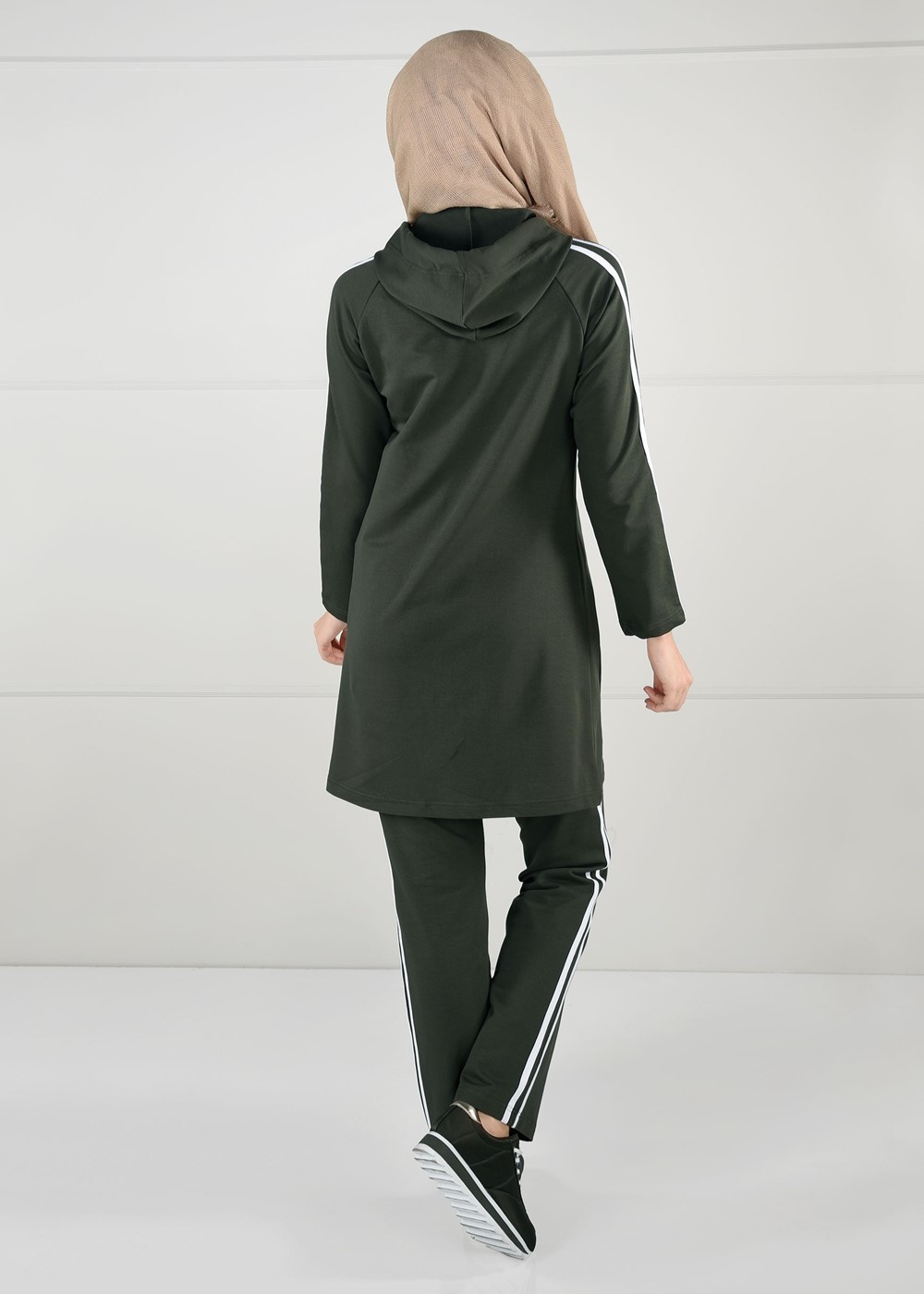 Vêtements hijab KAKI  Pantalon de Survêtement T 1500 