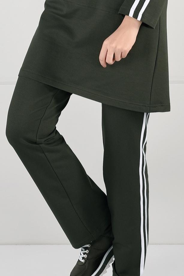 Vêtements hijab KAKI  Pantalon de Survêtement T 1500  - TRENDTESETTÜR