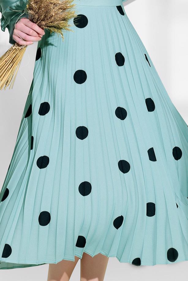 Vêtements hijab  SPOTTED PLEATED SKIRT 4420-1  - TRENDTESETTÜR