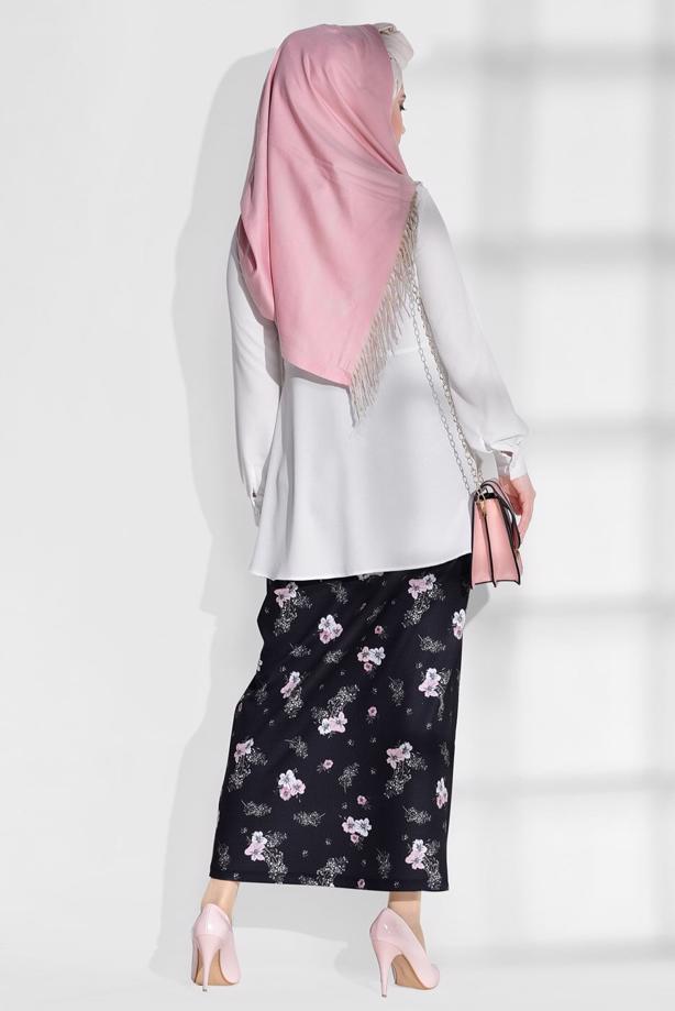 Vêtements hijab  FLORAL SKIRT T 529  - TRENDTESETTÜR