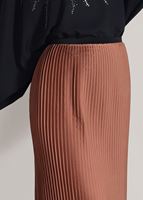 Hijab clothing BROWN PLEATED SKIRT 4315 