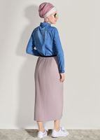 Vêtements hijab POUDRE JUPE PLISSÉE 4315