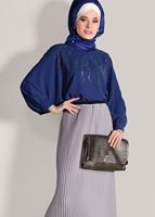 Hijab clothing BEIGE PLEATED SKIRT 4315 