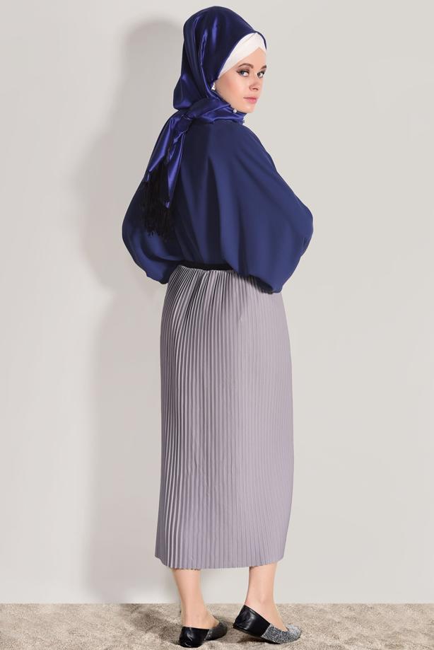 Vêtements hijab  PLEATED SKIRT 4315  - TRENDTESETTÜR