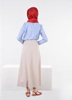 Tesettür giyim EKRU T 6063 Marit 43498 Etek-Alv Fashion