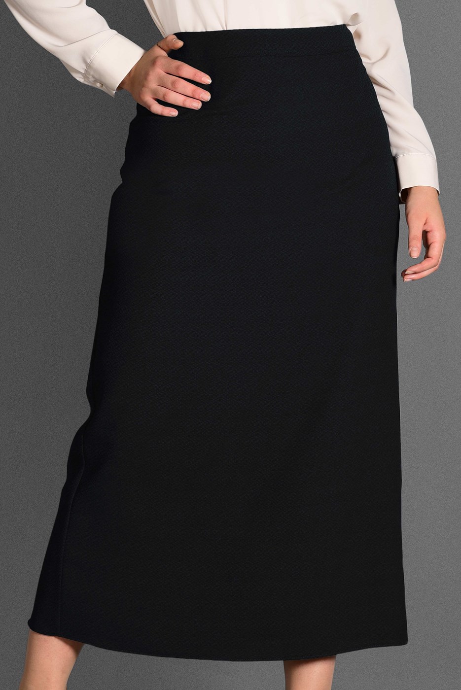 Vêtements hijab NOIR JUPE 6064