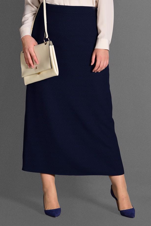 Vêtements hijab BLEU MARINE JUPE 6064 - TRENDTESETTÜR