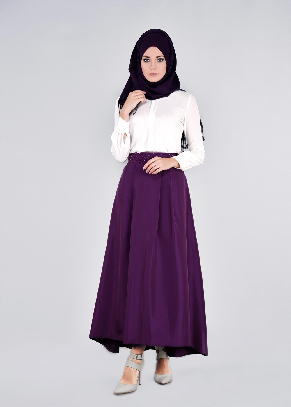 Tesettür giyim MOR T 6079 Angela Etek-Alv Fashion