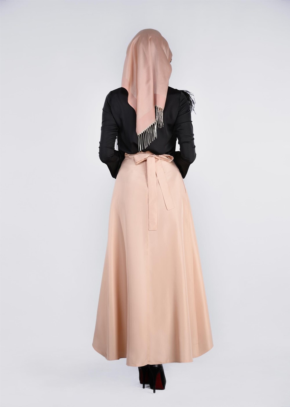 Tesettür giyim PUDRA T 6079 Angela Etek-Alv Fashion