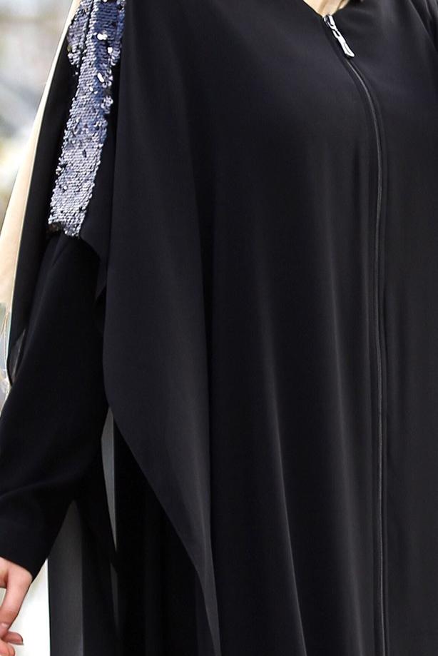 Vêtements hijab  SEQUINED TOPCOAT T 5662   - TRENDTESETTÜR