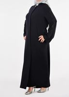 Vêtements hijab BLEU MARINE COUCHE DE FINITION T 8245