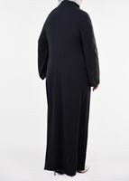 Tesettür giyim LACİVERT T 8245 Gold Ferace-Alv Fashion