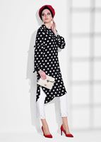 Vêtements hijab CRÈME PANTALON SKINNY BRODÉ DE PERLES T 7209