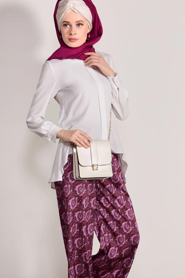 Hijab clothing  PRINTED PANTS T 90033  - TRENDTESETTÜR