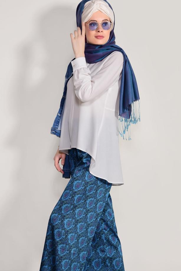 Hijab clothing  PRINTED PANTS T 90033  - TRENDTESETTÜR