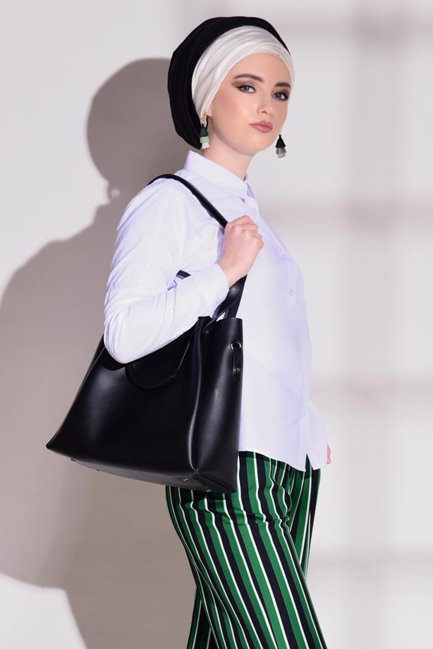 Vêtements hijab   STRIPED PANTS T 146 - TRENDTESETTÜR