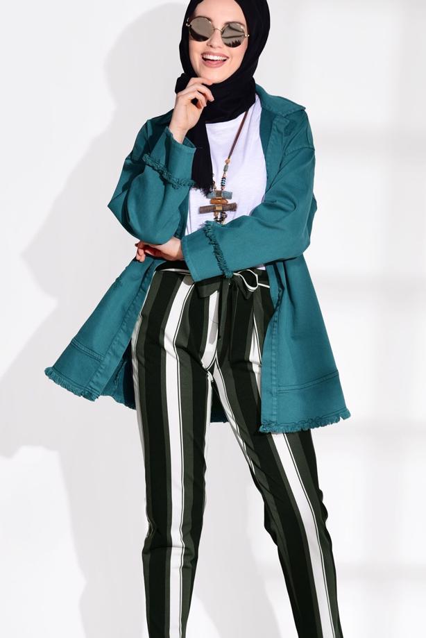 Vêtements hijab  STRIPED PANTS T 206  - TRENDTESETTÜR
