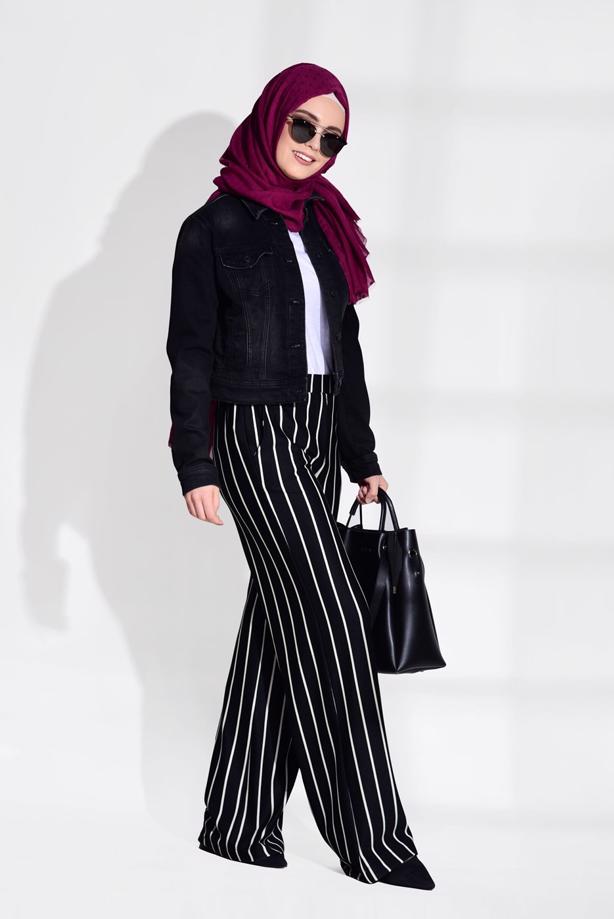 Vêtements hijab  STRIPED PANTS 328  - TRENDTESETTÜR