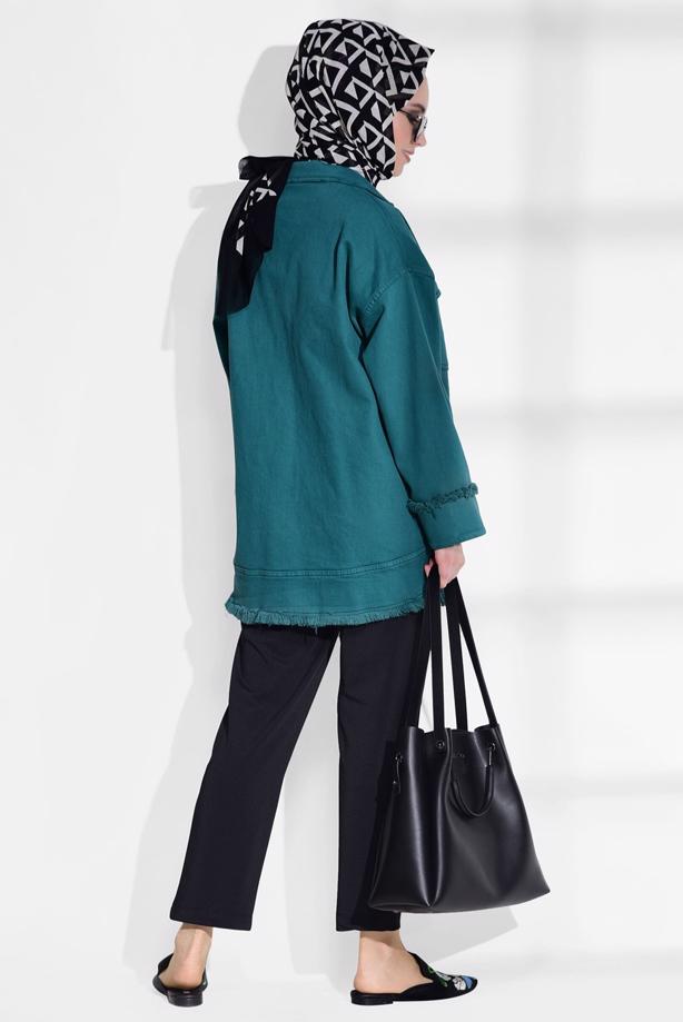 Vêtements hijab   BELT DETAIL PANTS T 636 - TRENDTESETTÜR