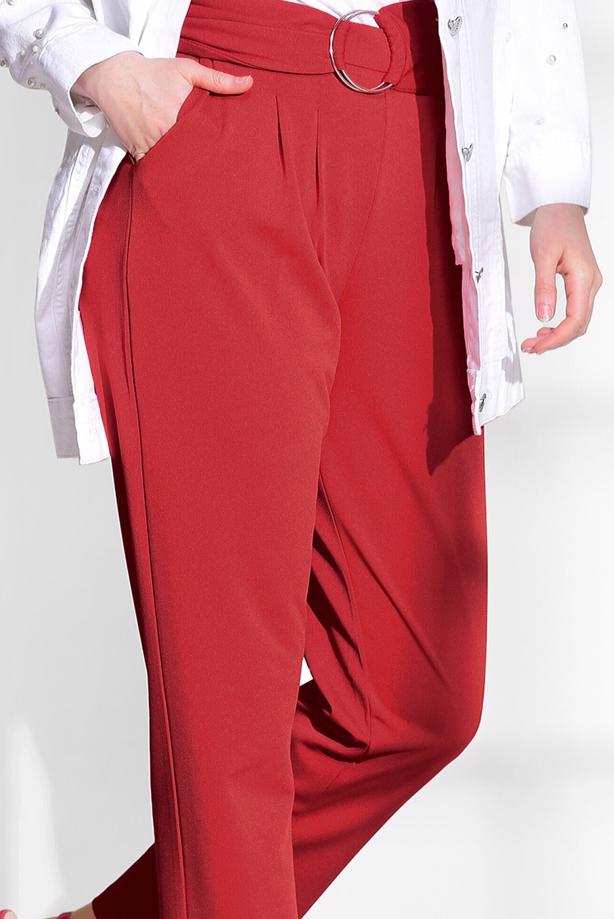 Vêtements hijab   BELT DETAIL PANTS T 636 - TRENDTESETTÜR