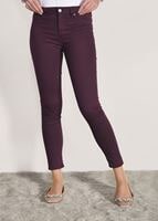 Vêtements hijab ROUGE BORDEAUX PANTALON TAILLE HAUTE T ​​0703