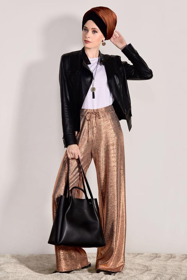 Vêtements hijab  KNITTED PANTS T 789  - TRENDTESETTÜR