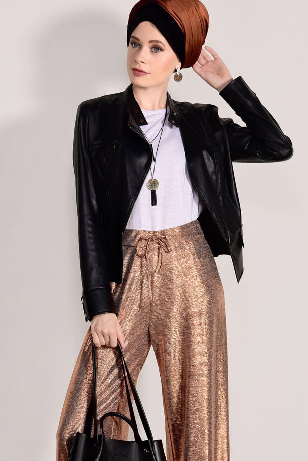 Vêtements hijab  KNITTED PANTS T 789  - TRENDTESETTÜR