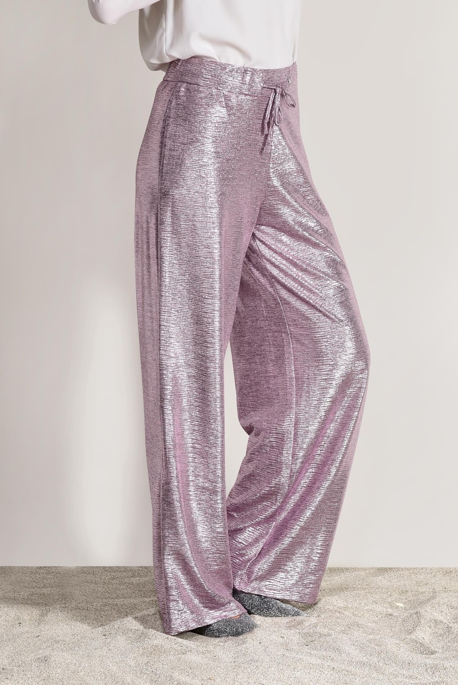 Hijab clothing PINK KNITTED PANTS T 789 