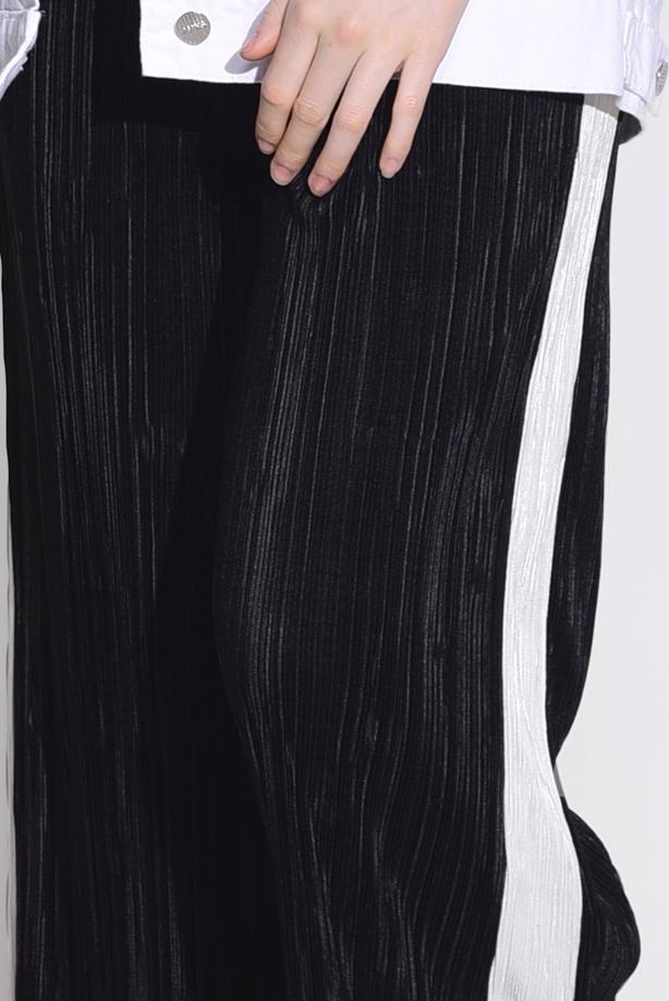 Vêtements hijab  PLEATED STRIPE DETAIL PANTS 939  - TRENDTESETTÜR