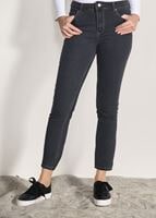 Tesettür giyim GRİ YÜKSEK BEL DENİM PANTOLON 2213