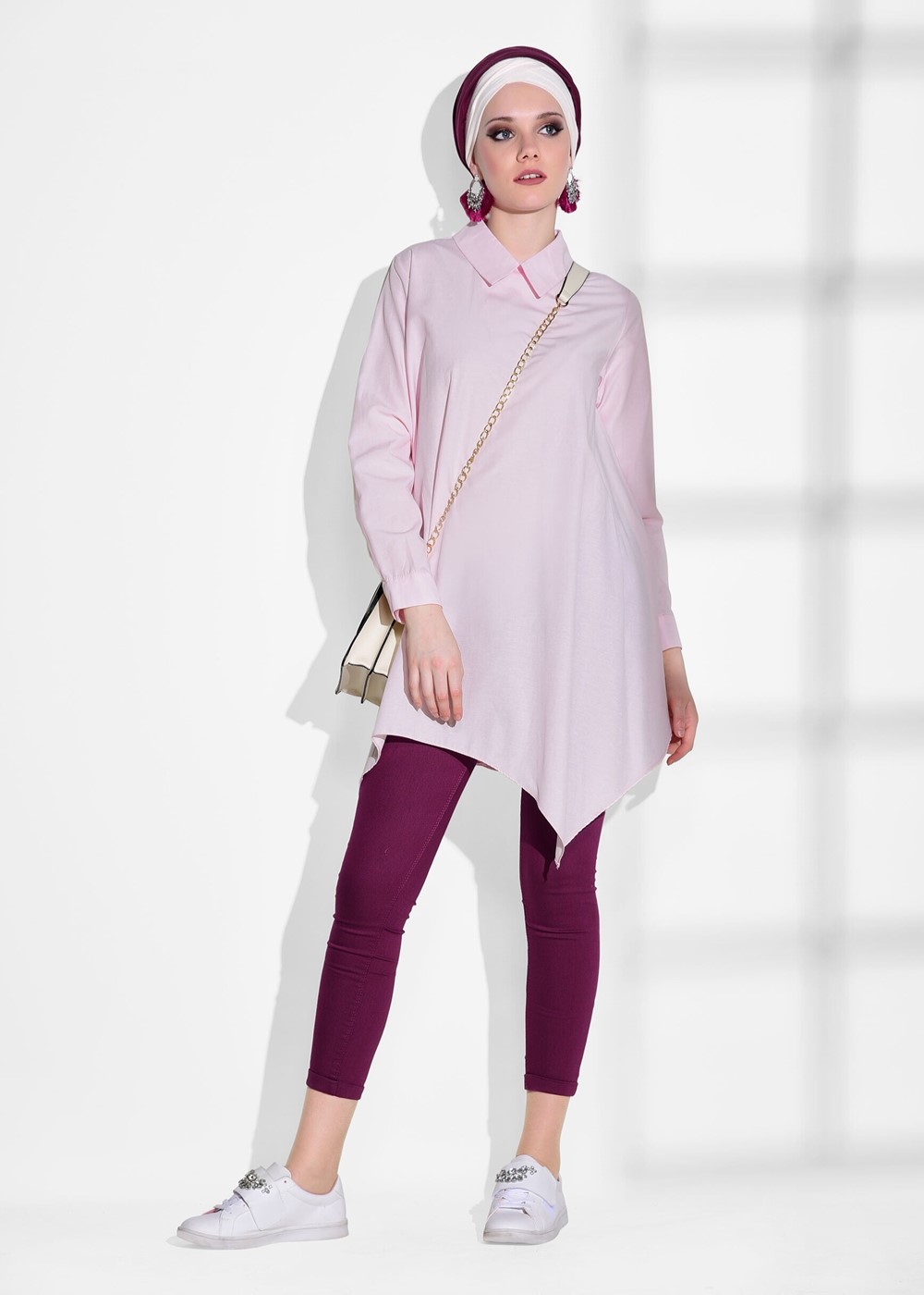 Tesettür giyim MOR T 2231 Ksd- Dar Paça Pantolon