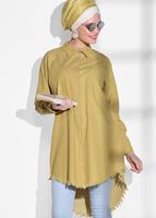 Tesettür giyim MAVİ T 2231 Ksd- Dar Paça Pantolon