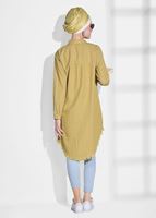 Tesettür giyim MAVİ T 2231 Ksd- Dar Paça Pantolon