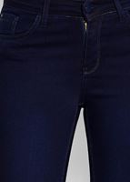 Tesettür giyim LACİVERT YÜKSEK BEL LİKRALI DENİM PANTOLON 2309